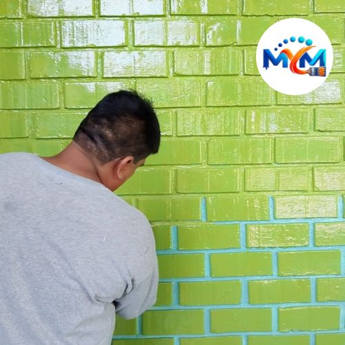 Pintado del pared del colegio inclan en piura